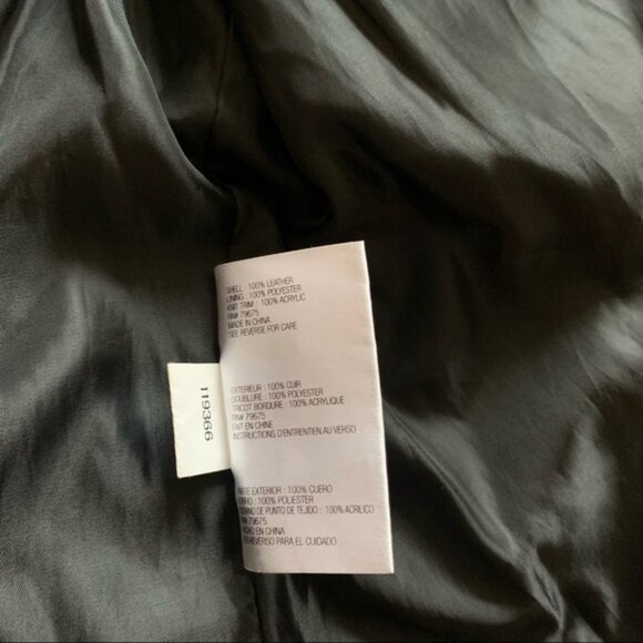 Michael Kors Leather Jacket - Picture 7 of 7